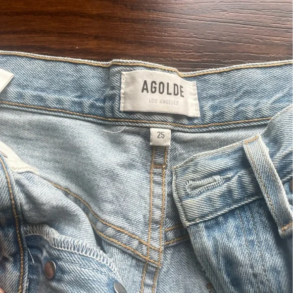 Agolde Riley Jean, size 25 - Picture 4 of 6